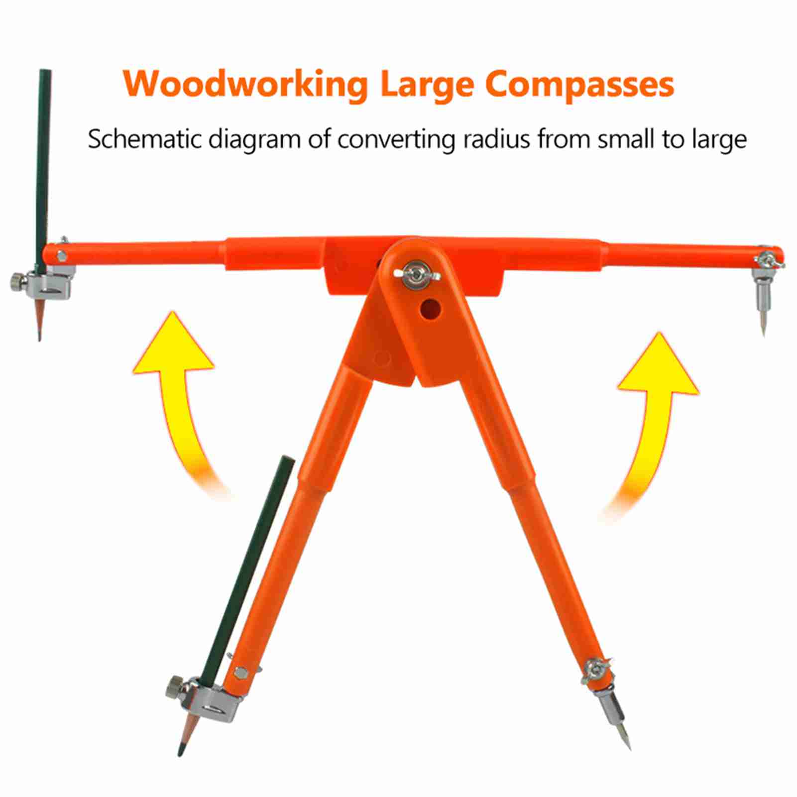 Woodworking Free Plans - Große Messkompasse für Holzbearbeitung, Industrielle Multifunktionswerkzeuge,