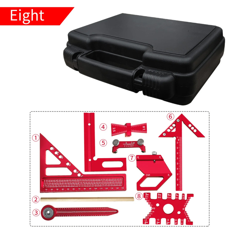 Woodworking Free Plans - Quadratisches Aluminium-Set für die Holzbearbeitung mit