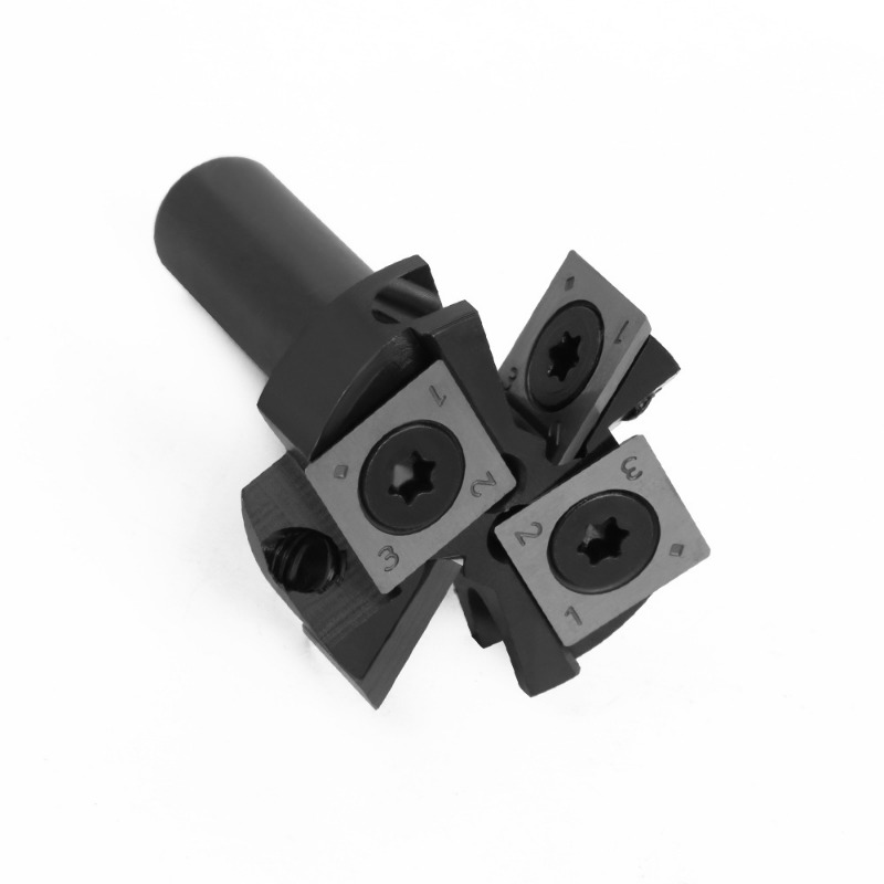 Router Bits For Woodworking - 4-flögeliger Wendeschneidplatten-T-Nutfräser aus Wolframkarbid für Holzbearbeitung