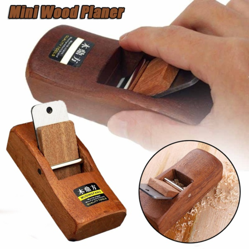 Woodworking Free Plans - Holzbearbeitungs-Hobel, Mini-Handwerkzeug, Flachhobel für Kanten, Geschenk