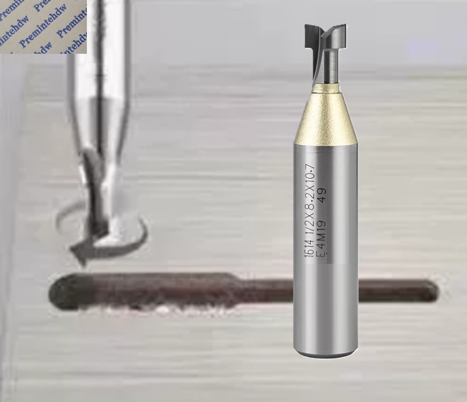 Router Bits For Woodworking - 1 Stück Holzbearbeitungs-Fräser T-Nut-Schneidwerkzeug