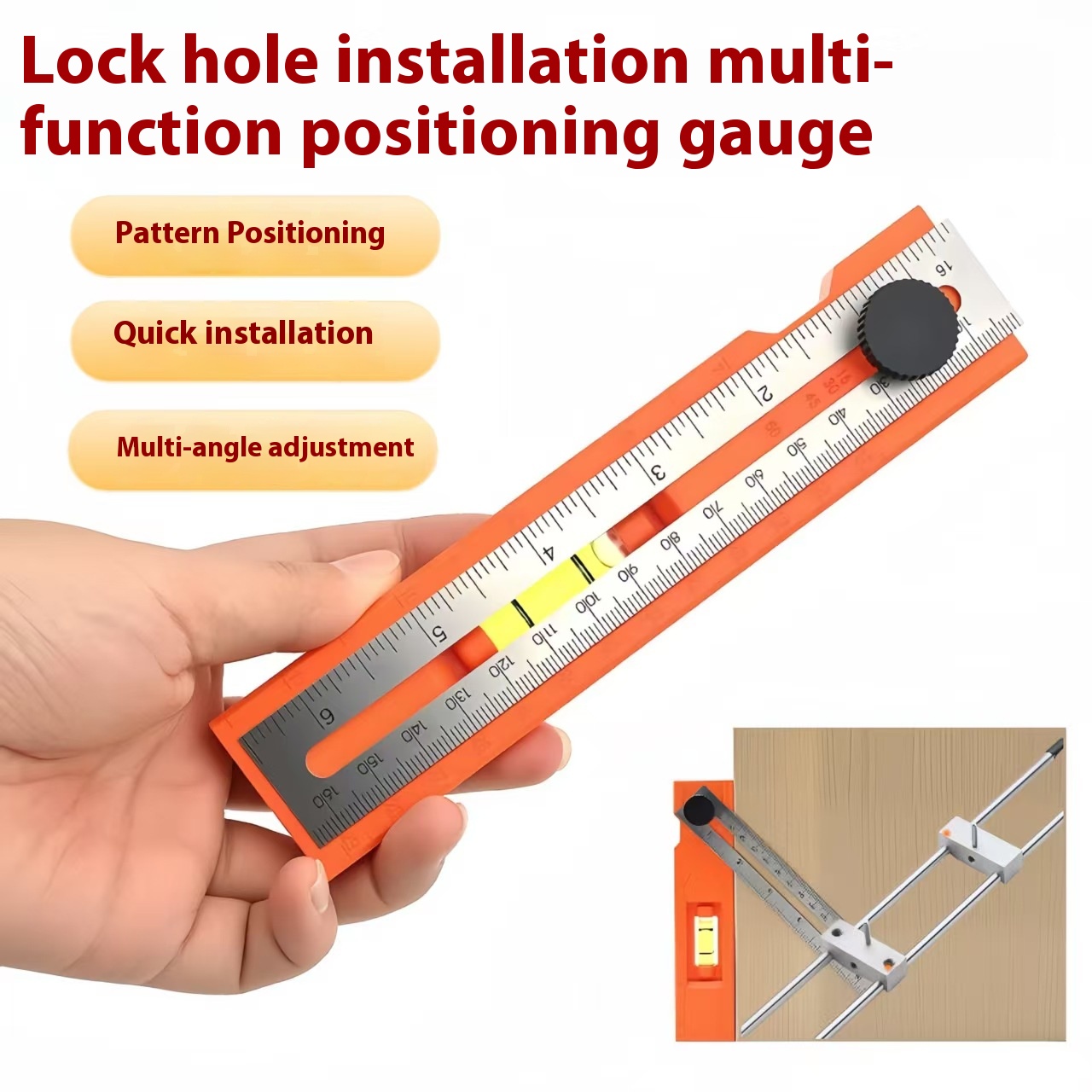 Multi-Rolle Tiefenmesslineal E – Woodworking Finishing Bewertung und Preis