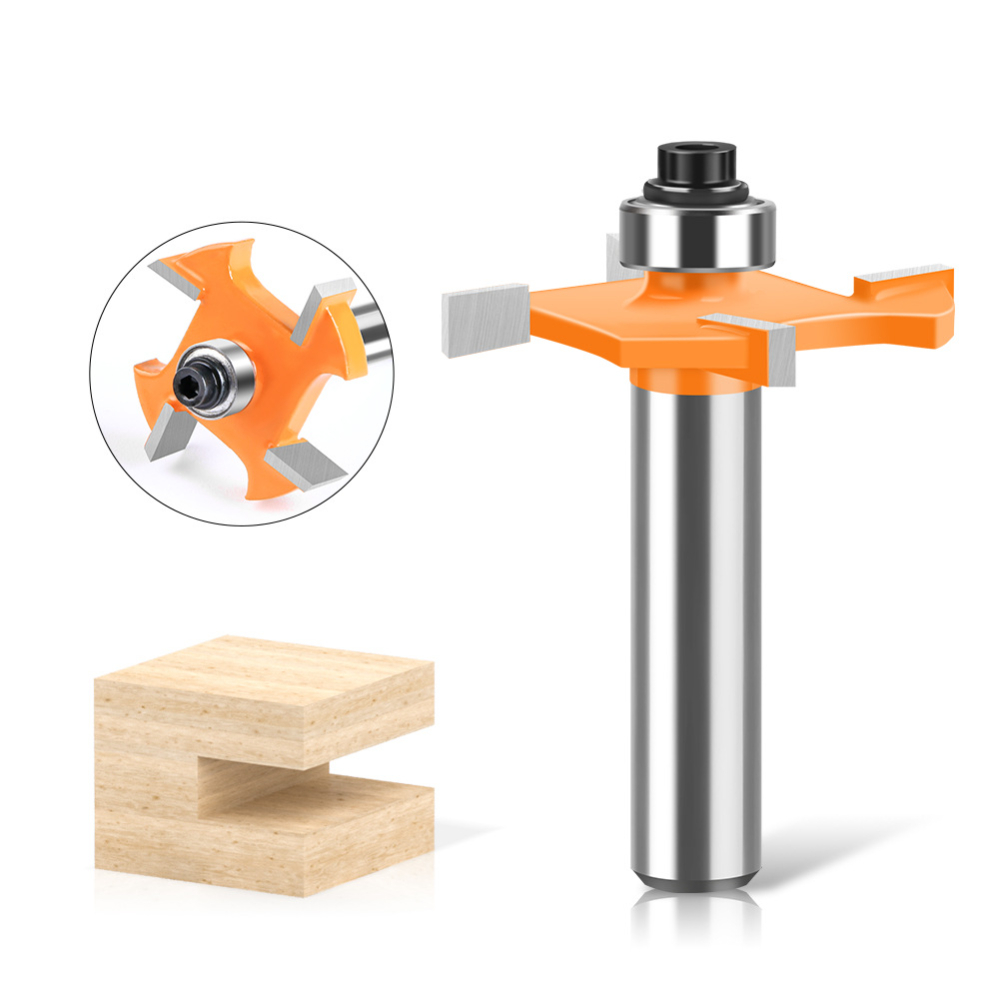 4-Flügel-T-Nutenfräser mit 1/2 – Router Bits For Woodworking Bewertung und Preis