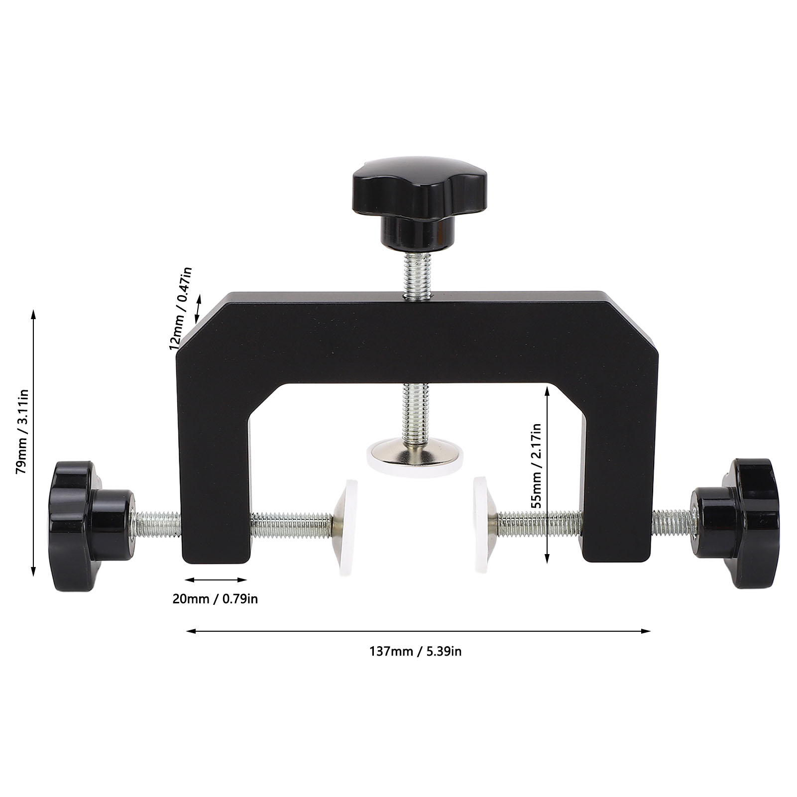 3-Wege-G-Klemme aus Aluminiuml – Woodworking Edge Bewertung und Preis