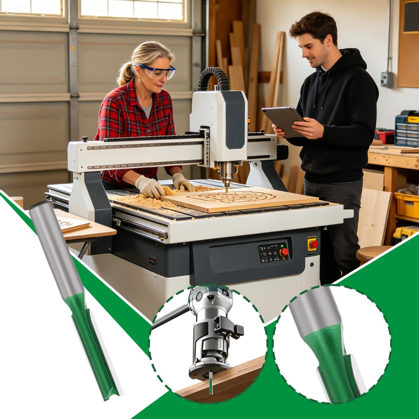 Gerade Fräser für die Holzbear – Router Bits For Woodworking Bewertung und Preis