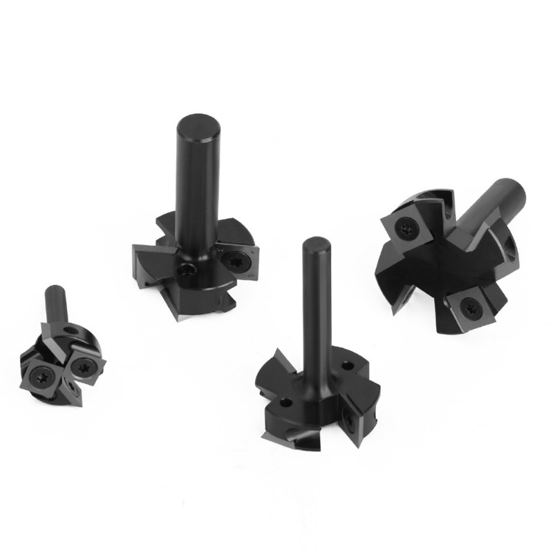 4-flögeliger Wendeschneidplatt – Router Bits For Woodworking Bewertung und Preis