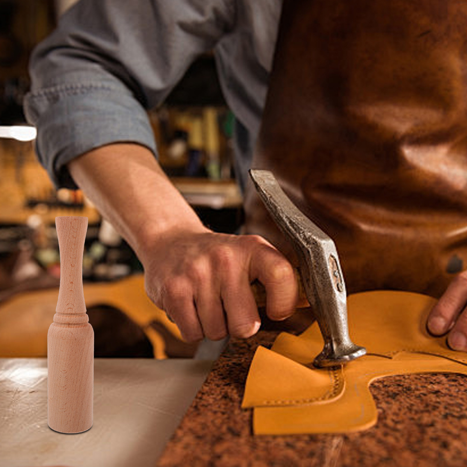 Geschmeideter Komfortgriff Buc – Wooden Mallet Carving Bewertung und Preis
