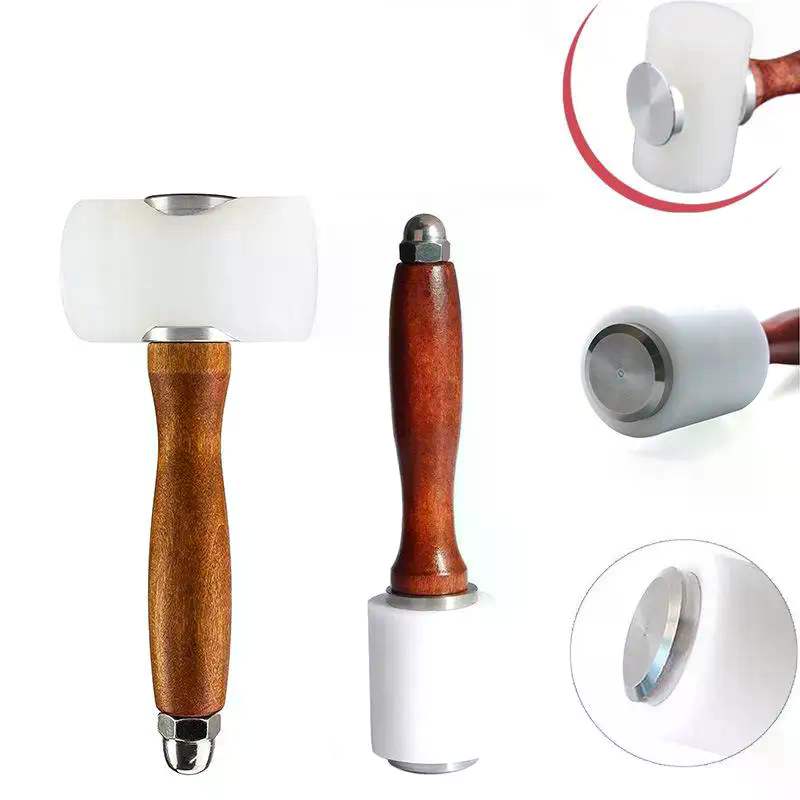 1 Stück Leder-Schnitzhammer, L – Wooden Mallet Carving Bewertung und Preis