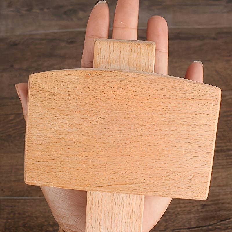 1 Stück DIY Leder-Buchenholz-S – Wooden Mallet Carving Bewertung und Preis