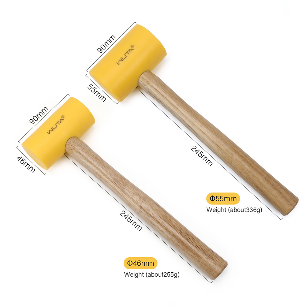 WUTA 1PC Multifunktionale Lede – Wooden Mallet Carving Bewertung und Preis